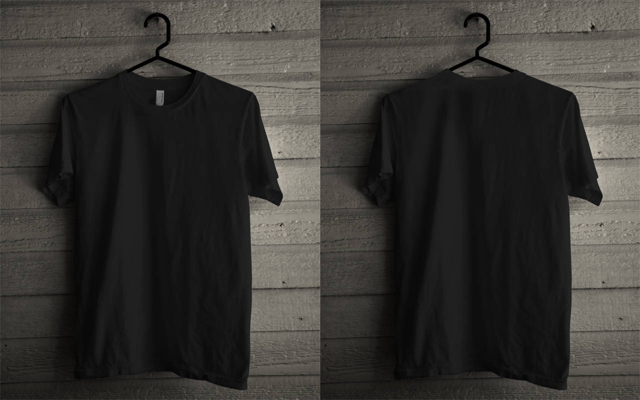 Populer 21+ Template Kaos Hitam Polos Free